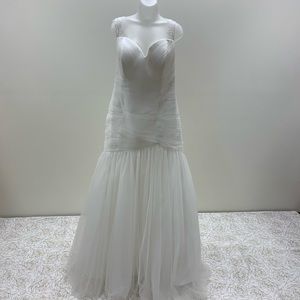 NWT Christina Wu Corset Lace Up Back Wedding Dress